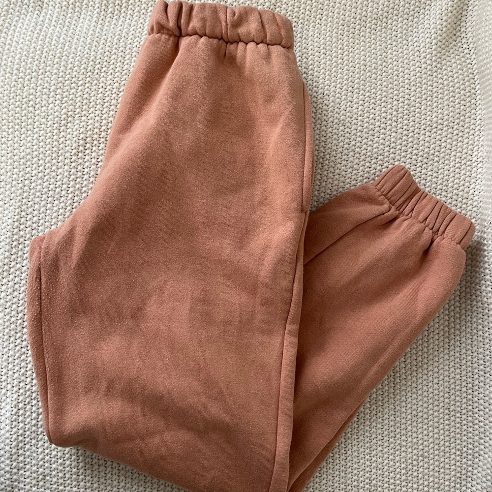 Light Orange Joggers
